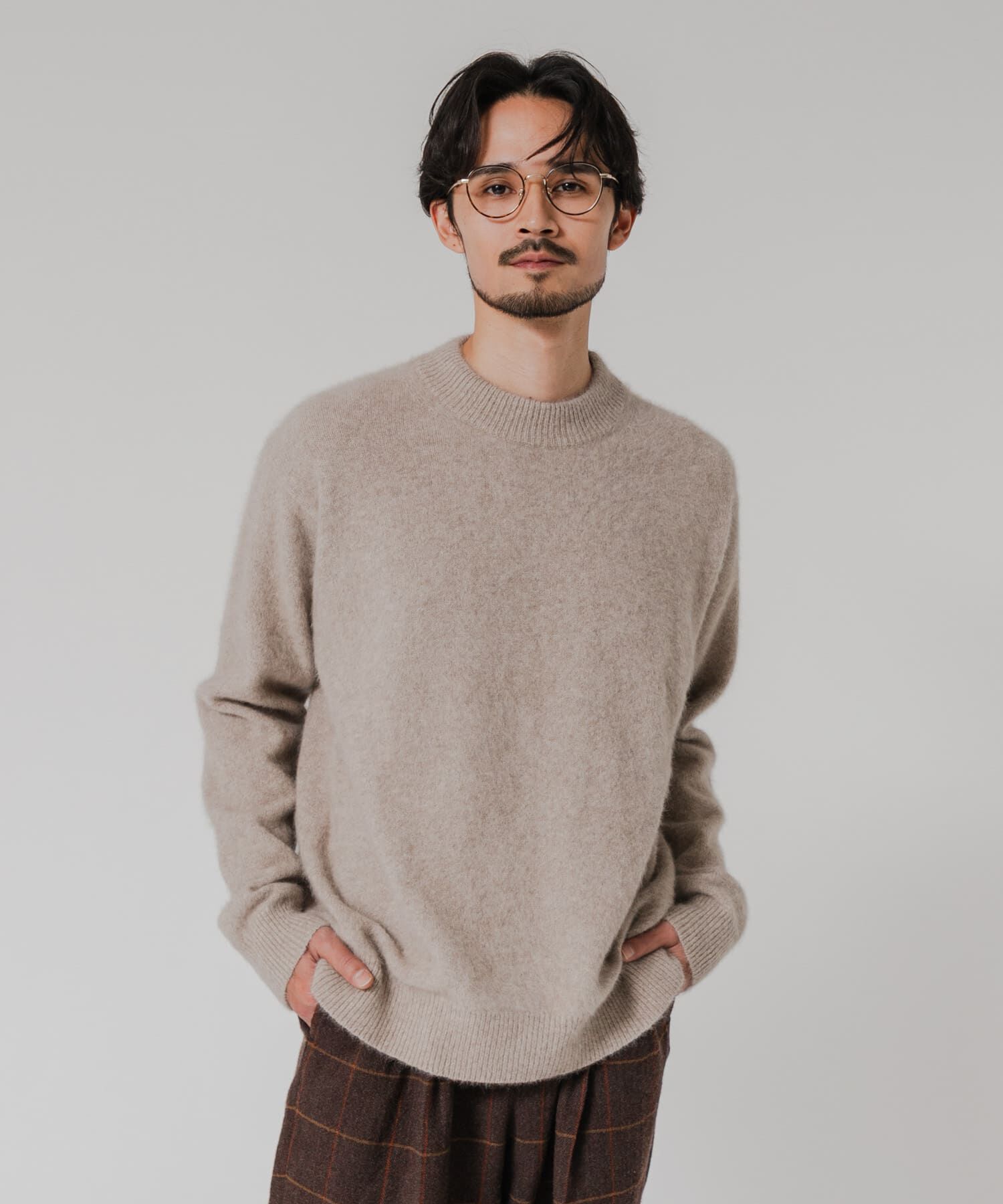 URBAN RESEARCH「FOX CASHMERE CREW-NECK KNIT」|ニット・セーター|
