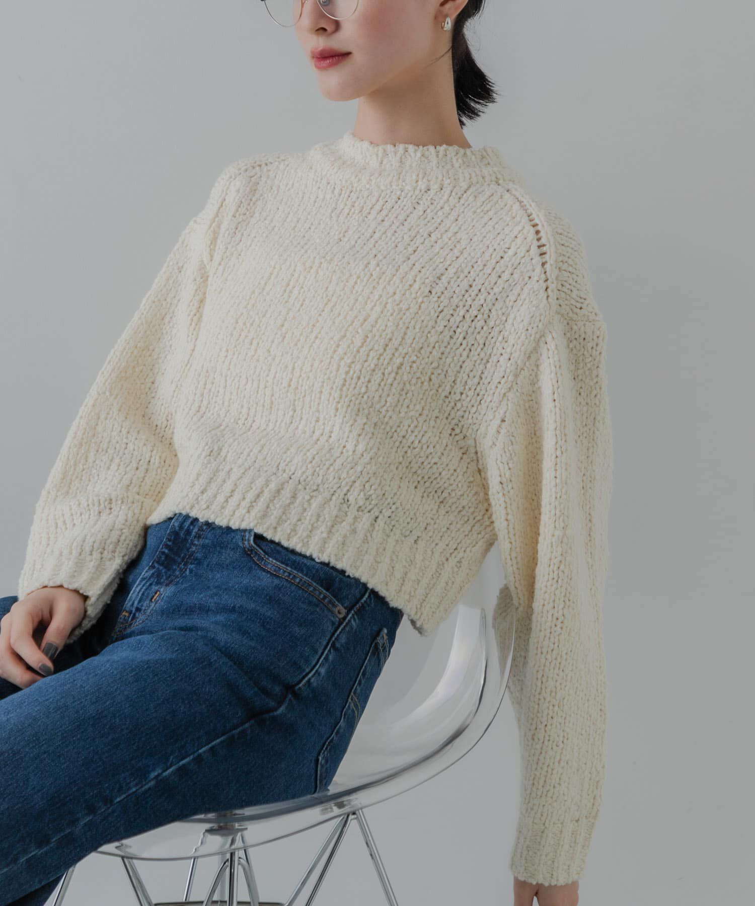 URBAN RESEARCH「バルキーブークレニット」|ニット・セーター|