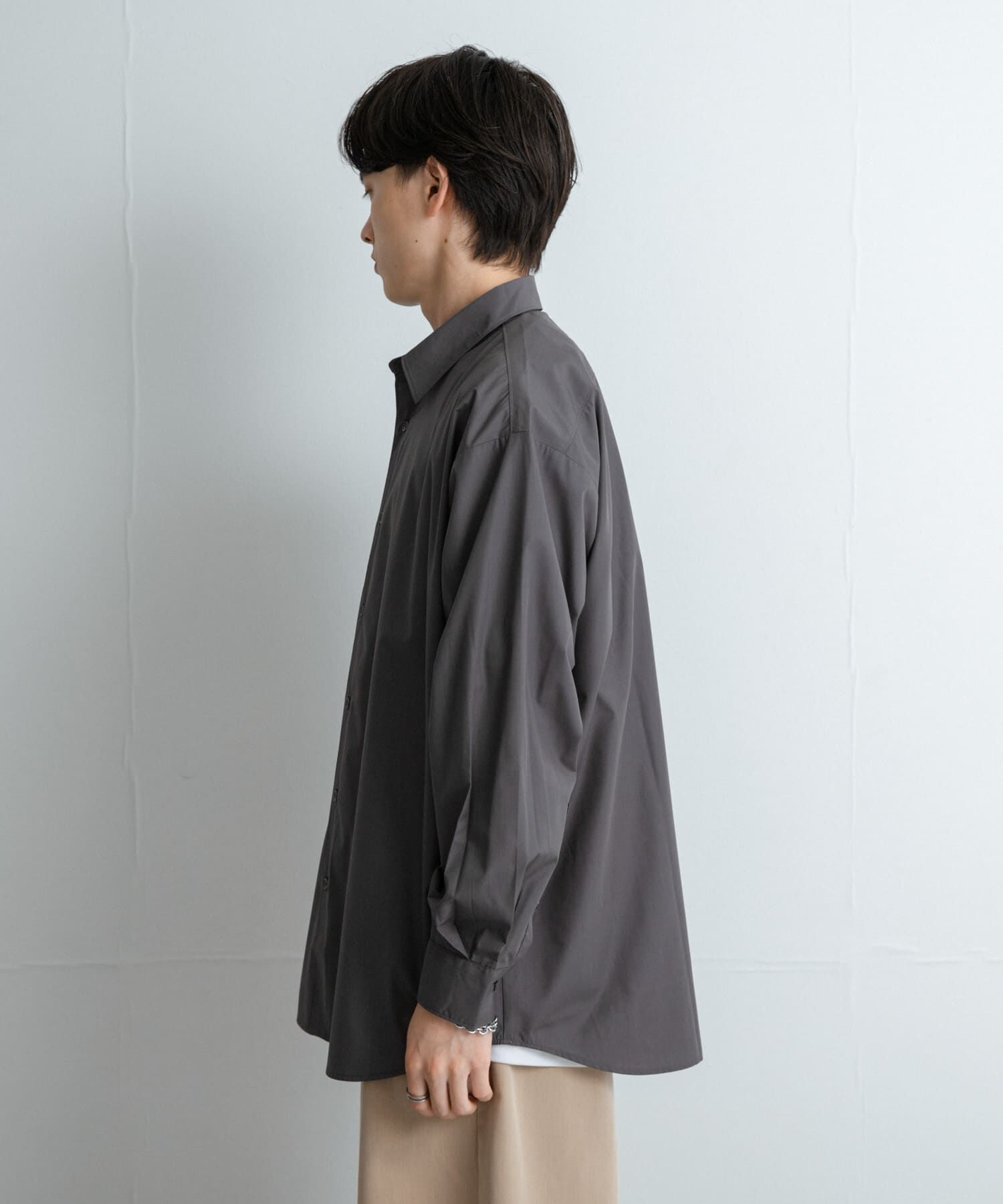 SENSE OF PLACE by URBAN RESEARCH「『ユニセックス』ブロードレギュラーカラールーズシャツ」|シャツ・ブラウス|