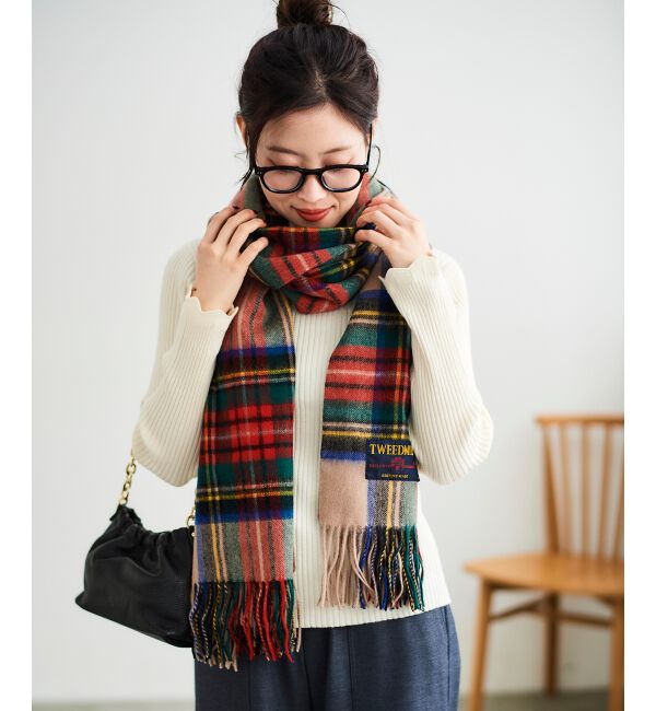 le.coeur blanc「TWEEDMILLストール」|ストール|