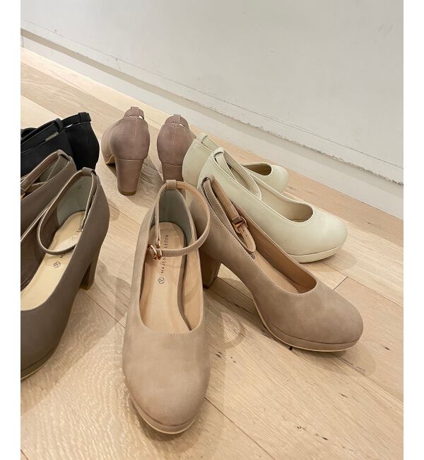 MAJESTICLEGON「クリーミーフカフカパンプス」|パンプス|ベージュ