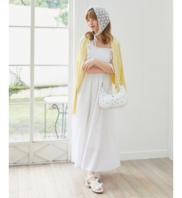  「チャームボタンUVカットカーディガン」|カーディガン|