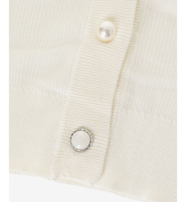  「チャームボタンUVカットカーディガン」|カーディガン|