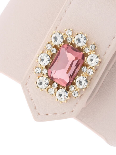 Maison de FLEUR「ビジューバックルベルトアイフォン14ケース」|モバイルケース|