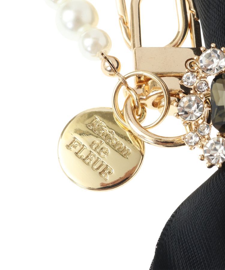 Maison de FLEUR「ビジューリボンパールストラップ」|その他|