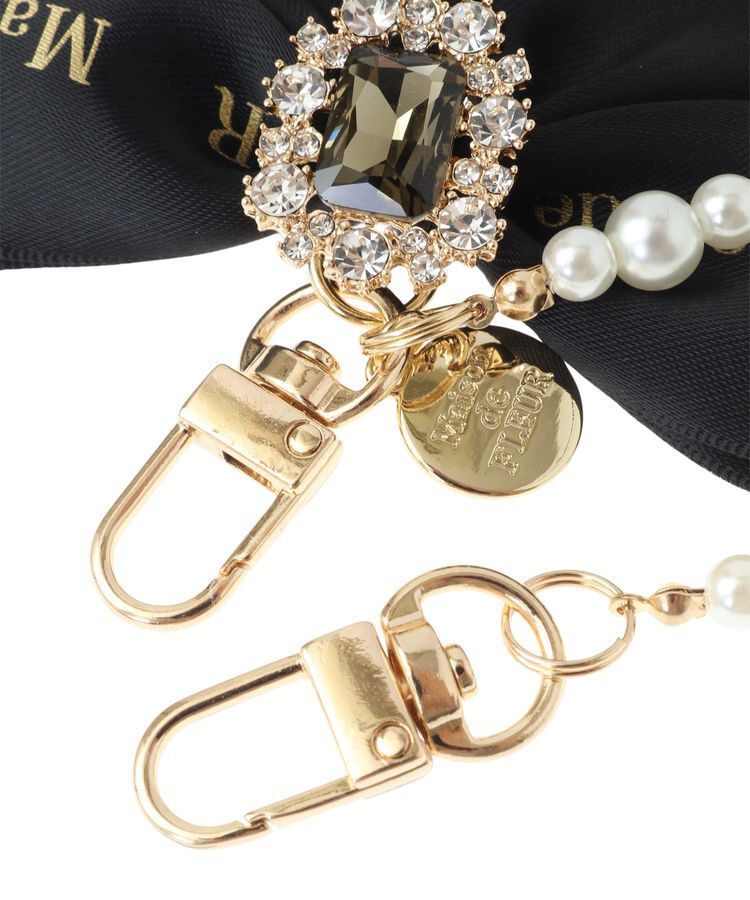 Maison de FLEUR「ビジューリボンパールストラップ」|その他|