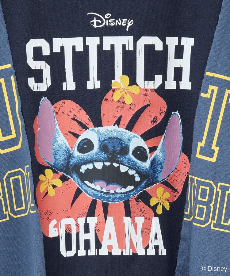 Green Parks「スティッチ/リメイク風ドッキングTシャツ」|Tシャツ・カットソー|