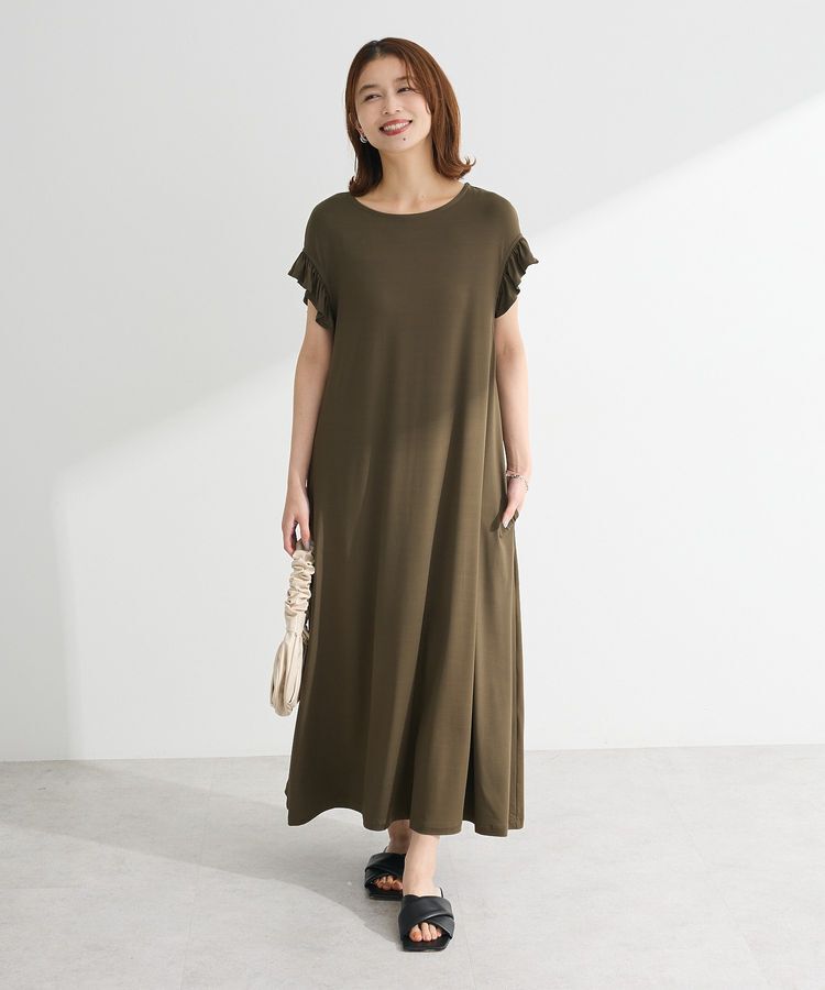 Green Parks「・SUGAR SPOON 【ラッシュガード】フリルワンピ」|ワンピース|