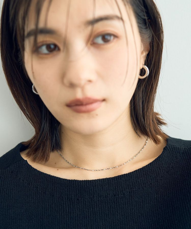 YECCA VECCA「デザインチェーンステンレスネックレス」|ネックレス|