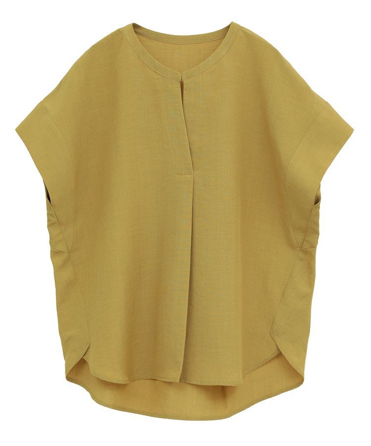 YECCA VECCA「タックスキッパーブラウス」|シャツ・ブラウス|