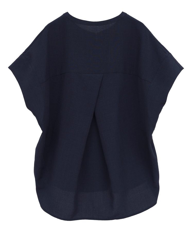 YECCA VECCA「タックスキッパーブラウス」|シャツ・ブラウス|