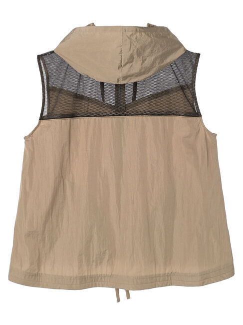 GARAGE OF GOOD CLOTHING「メッシュ切替パーカーベスト」|ベスト・ジレ|