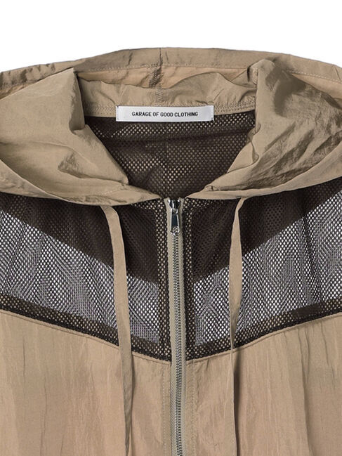 GARAGE OF GOOD CLOTHING「メッシュ切替パーカーベスト」|ベスト・ジレ|