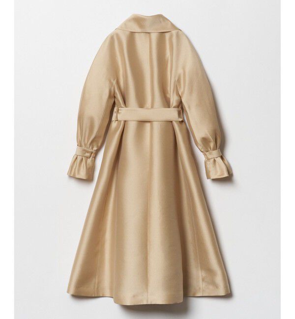 LOULOU WILLOUGHBY「【LOULOU WILLOUGHBY】シルキーダブルクロスドレスコート」|その他|