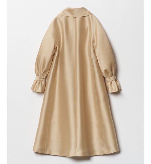 LOULOU WILLOUGHBY「【LOULOU WILLOUGHBY】シルキーダブルクロスドレスコート」|その他|