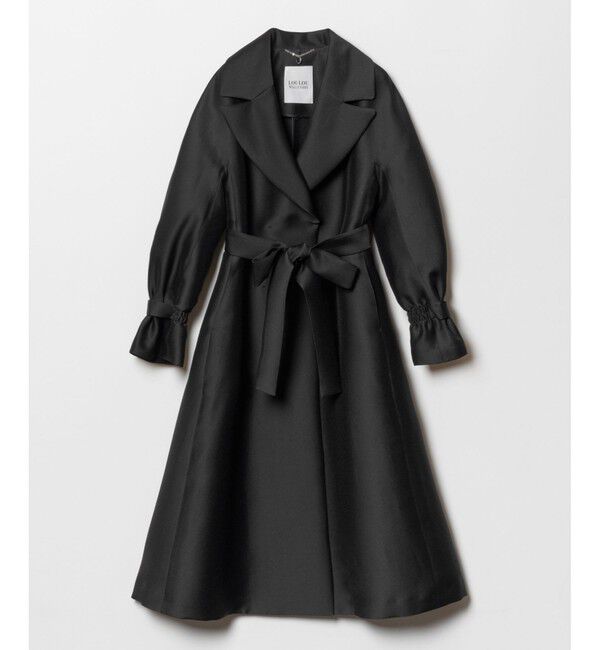 LOULOU WILLOUGHBY「【LOULOU WILLOUGHBY】シルキーダブルクロスドレスコート」|その他|