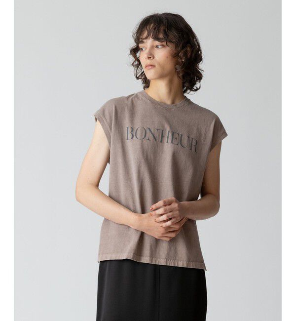 allureville「ピグメントダイフレンチプルオーバー」|その他|ベージュ