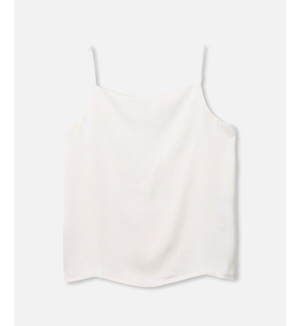 LOULOU WILLOUGHBY「◇【LOULOU WILLOUGHBY】サテンキャミソール」|その他|ホワイト