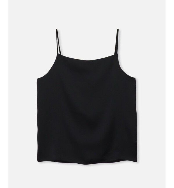 LOULOU WILLOUGHBY「◇【LOULOU WILLOUGHBY】サテンキャミソール」|その他|ブラック