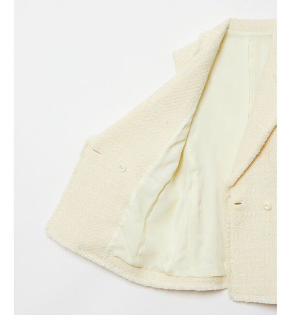 LOULOU WILLOUGHBY「【LOULOU WILLOUGHBY】ジオリカラメツイードジレ」|その他|