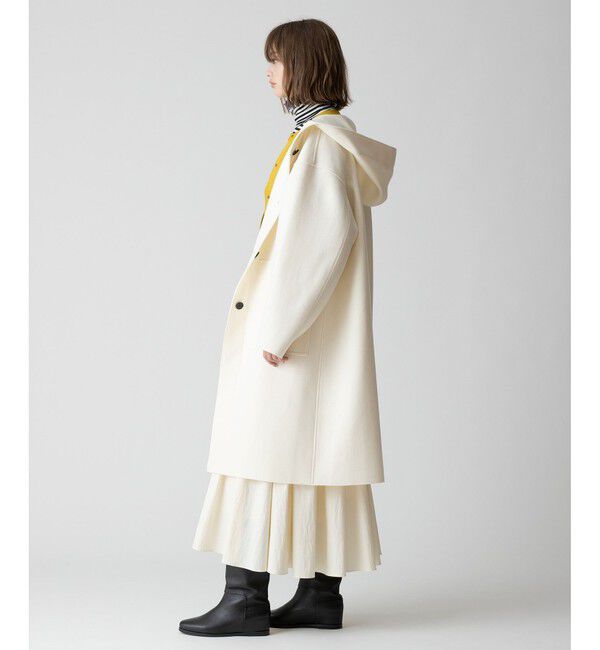 allureville「圧縮メルトンフーディコート」|その他|