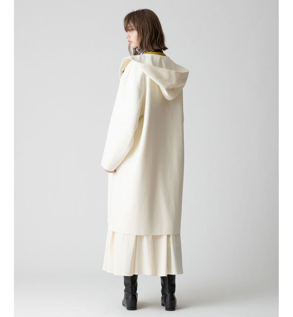 allureville「圧縮メルトンフーディコート」|その他|