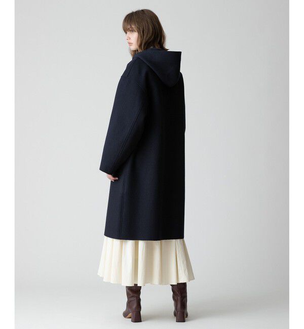 allureville「圧縮メルトンフーディコート」|その他|