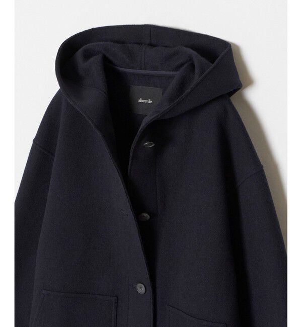 allureville「圧縮メルトンフーディコート」|その他|