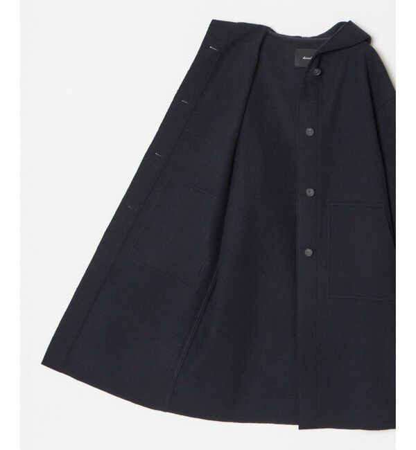 allureville「圧縮メルトンフーディコート」|その他|