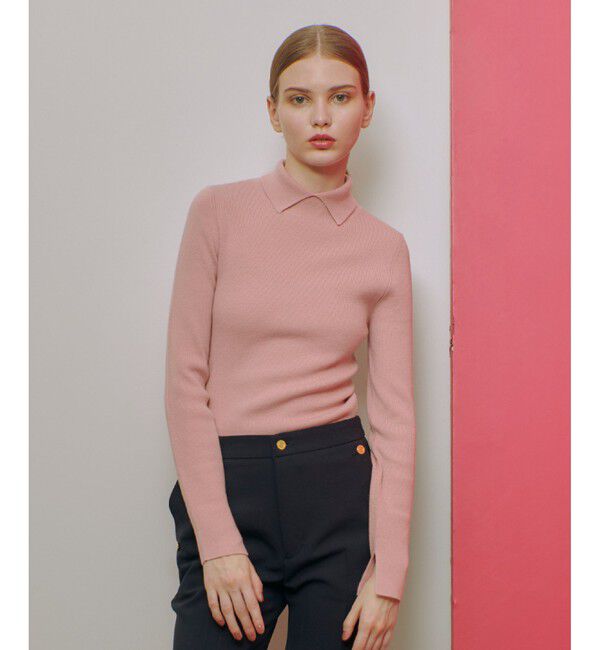 LOULOU WILLOUGHBY「【LOULOU WILLOUGHBY】レギュラーカラータートルネックプルオーバー」|ニット・セーター|