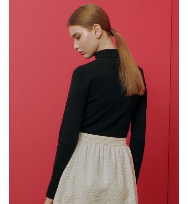 LOULOU WILLOUGHBY「【LOULOU WILLOUGHBY】レギュラーカラータートルネックプルオーバー」|ニット・セーター|