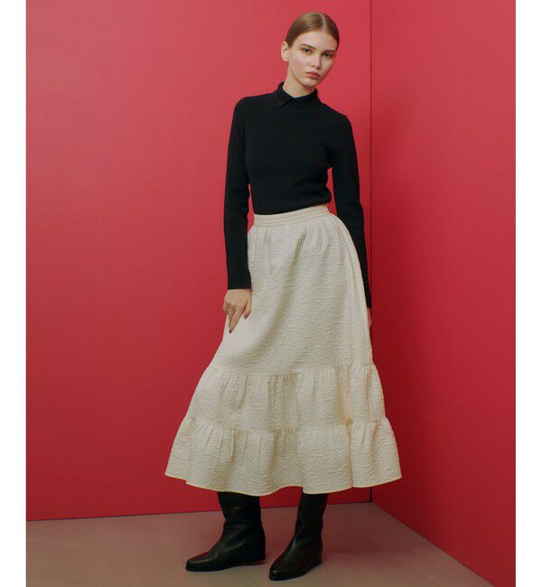 LOULOU WILLOUGHBY「【LOULOU WILLOUGHBY】レギュラーカラータートルネックプルオーバー」|ニット・セーター|