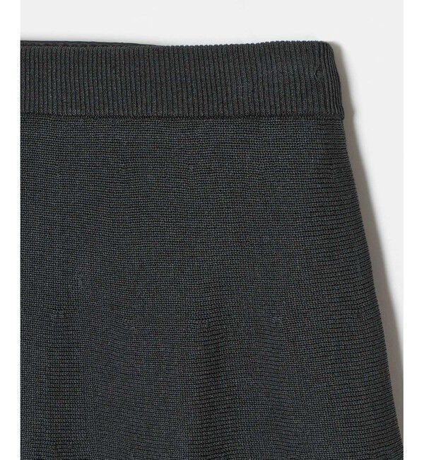 allureville「ハイゲージペーパーヤーンフレアスカート」|フレア|