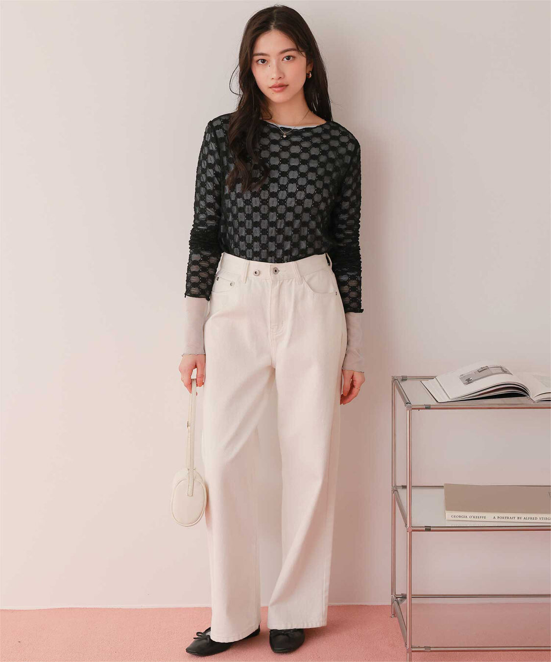 titivate「シアーレーストップス」|Tシャツ・カットソー|