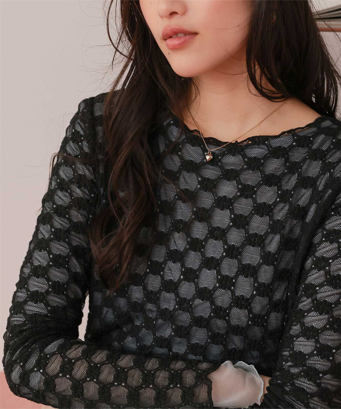 titivate「シアーレーストップス」|Tシャツ・カットソー|