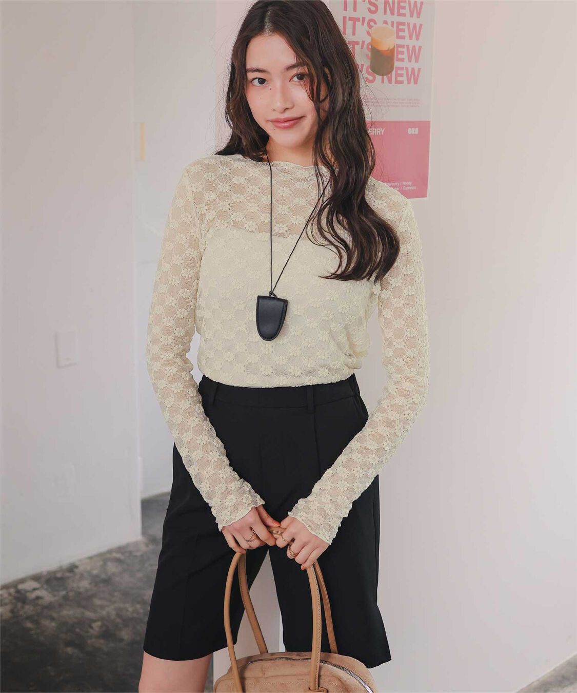 titivate「シアーレーストップス」|Tシャツ・カットソー|