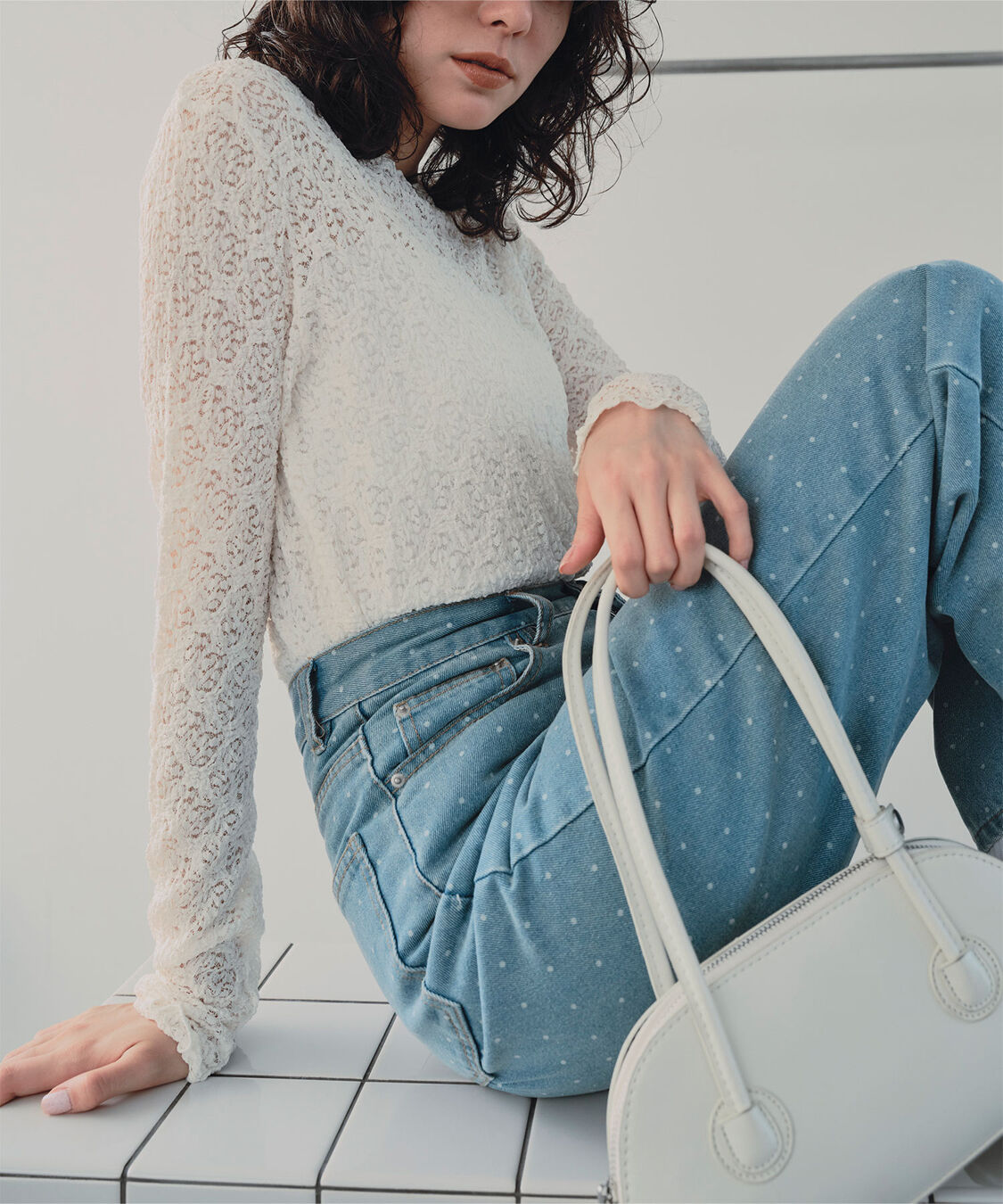 titivate「シアーレーストップス」|Tシャツ・カットソー|