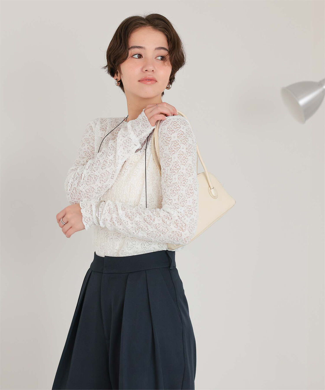 titivate「シアーレーストップス」|Tシャツ・カットソー|