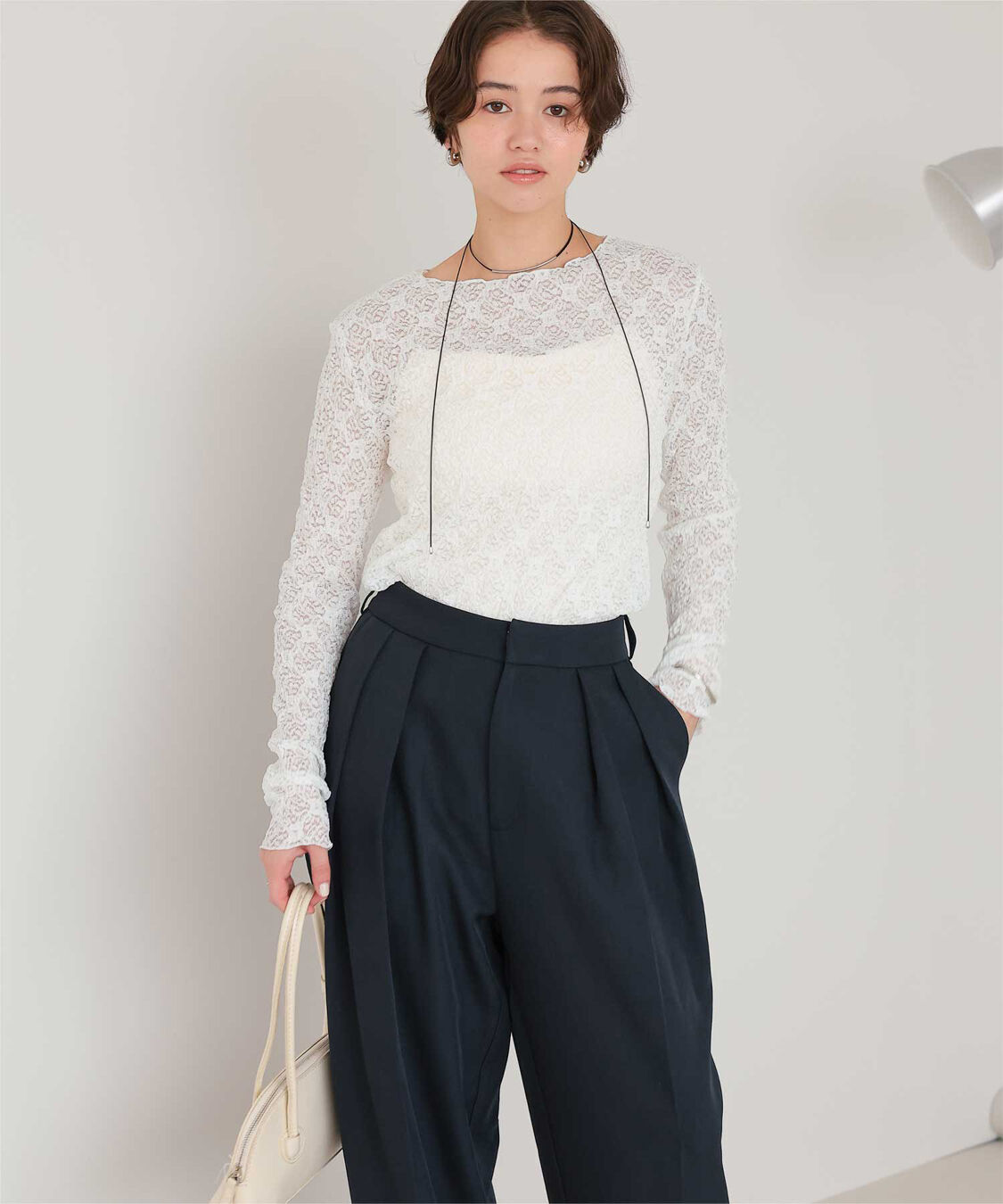 titivate「シアーレーストップス」|Tシャツ・カットソー|