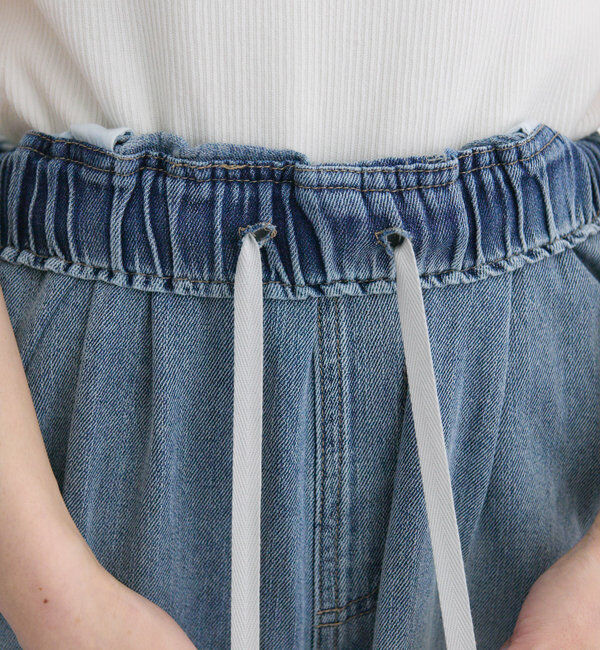  「【25th】綿麻デニムイージーパンツ」|その他|