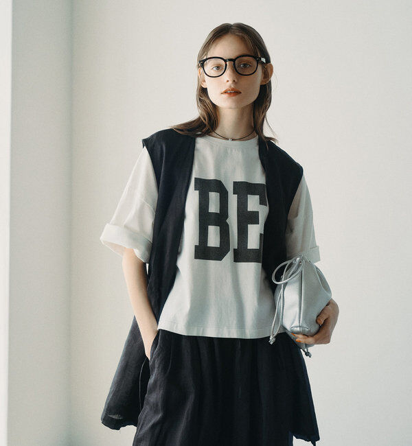  「スーピマコットンBIGロゴショートTシャツ」|Tシャツ・カットソー|オフホワイト