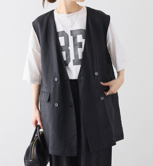  「スーピマコットンBIGロゴショートTシャツ」|Tシャツ・カットソー|