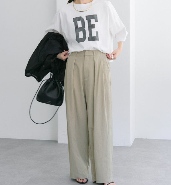  「スーピマコットンBIGロゴショートTシャツ」|Tシャツ・カットソー|