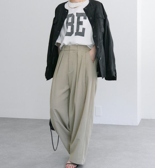  「スーピマコットンBIGロゴショートTシャツ」|Tシャツ・カットソー|