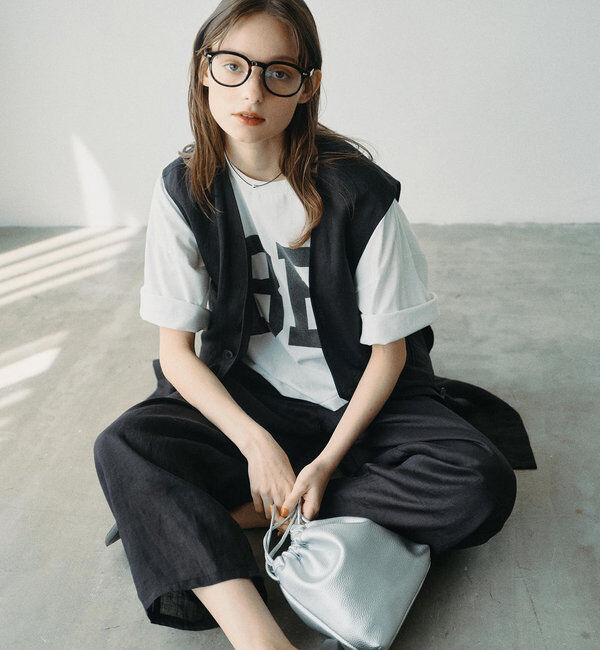  「スーピマコットンBIGロゴショートTシャツ」|Tシャツ・カットソー|