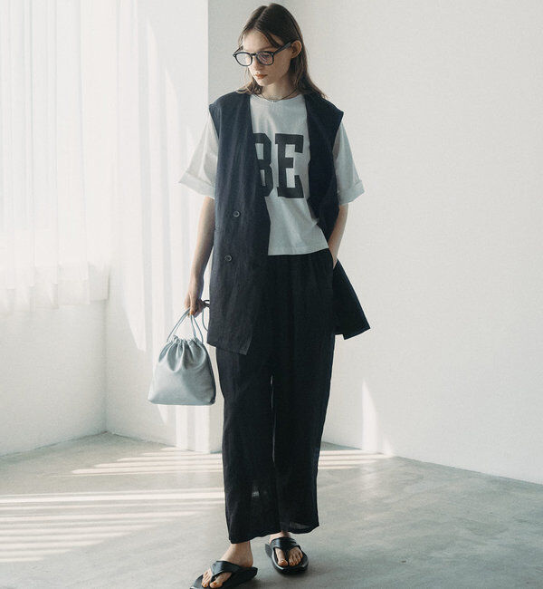  「スーピマコットンBIGロゴショートTシャツ」|Tシャツ・カットソー|