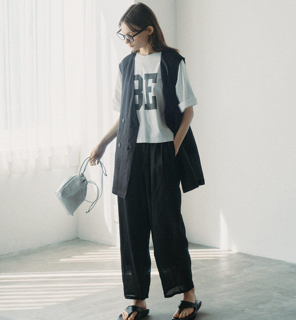  「スーピマコットンBIGロゴショートTシャツ」|Tシャツ・カットソー|