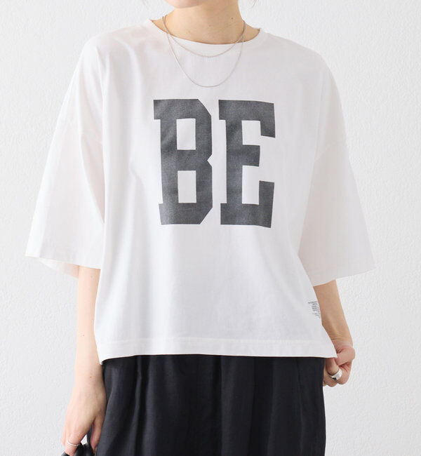  「スーピマコットンBIGロゴショートTシャツ」|Tシャツ・カットソー|