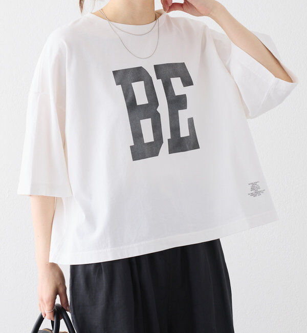  「スーピマコットンBIGロゴショートTシャツ」|Tシャツ・カットソー|