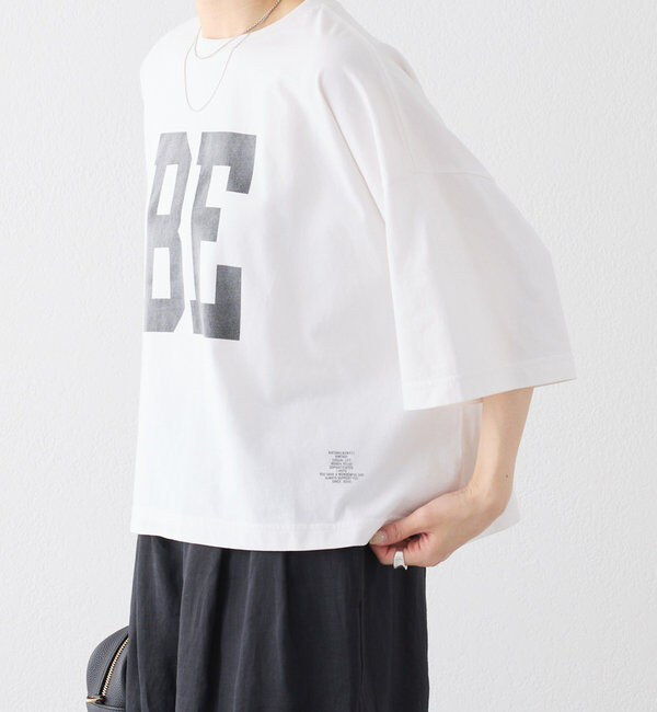  「スーピマコットンBIGロゴショートTシャツ」|Tシャツ・カットソー|